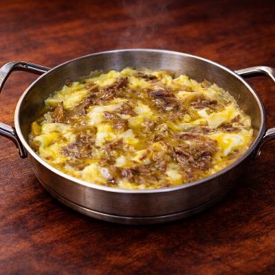 Sahanda Kavurmalı Yumurta