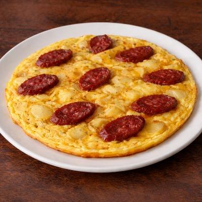 Sucuklu Patatesli Omlet